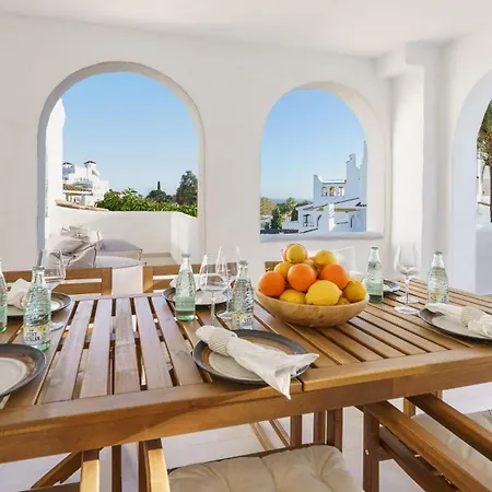 Aldea Blanca Pool Modern Terrace Gated Apartment Marbella